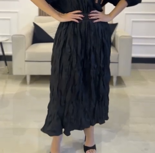 Skirt - تنورة قطن فري سايز