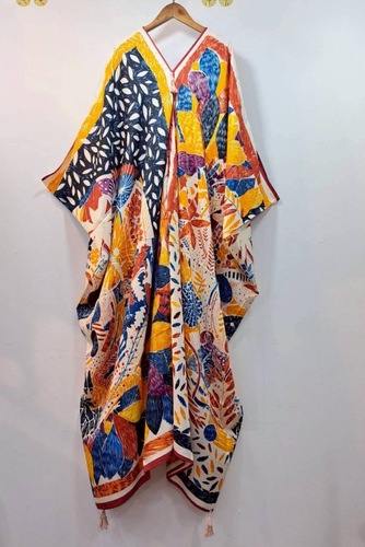 حرير - Silk dresses Free size