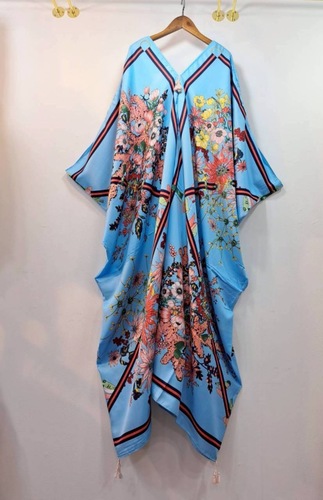 حرير - Silk dresses Free size
