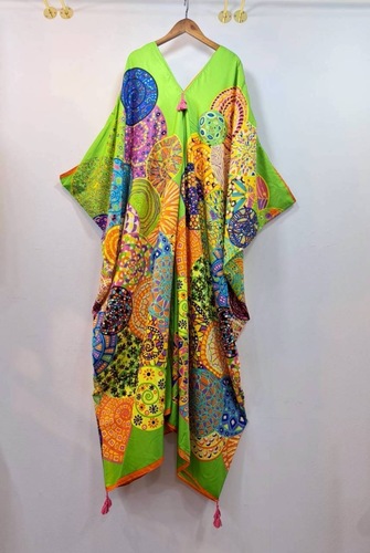 حرير - Silk dresses Free size
