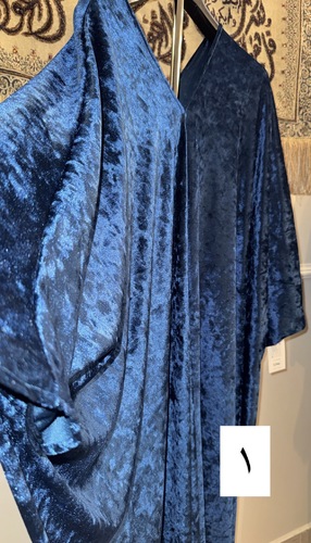 مخمل بدون حزام V 1 - فستان مخمل .. فري سايز … الطول التقريبي 54-55