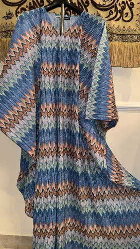 فستان نقشة الميسوني - فستان صيفي&nbsp; نقشة الميسوني&nbsp; مع حزام&nbsp; فري سايز … الطول التقريبي 54-55