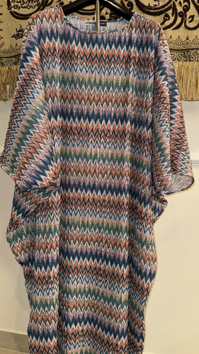 فستان نقشة الميسوني - فستان صيفي&nbsp; نقشة الميسوني&nbsp; مع حزام&nbsp; فري سايز … الطول التقريبي 54-55