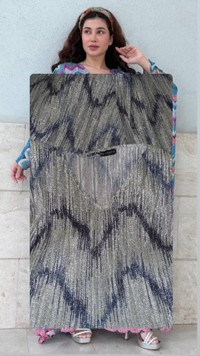 فستان نقشة الميوسني - فستان صيفي&nbsp; نقشة الميسوني&nbsp; مع حزام&nbsp; فري سايز … الطول التقريبي 54-55