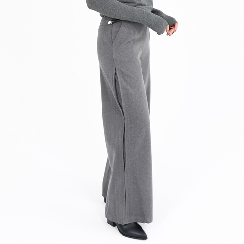 Grey wool pants