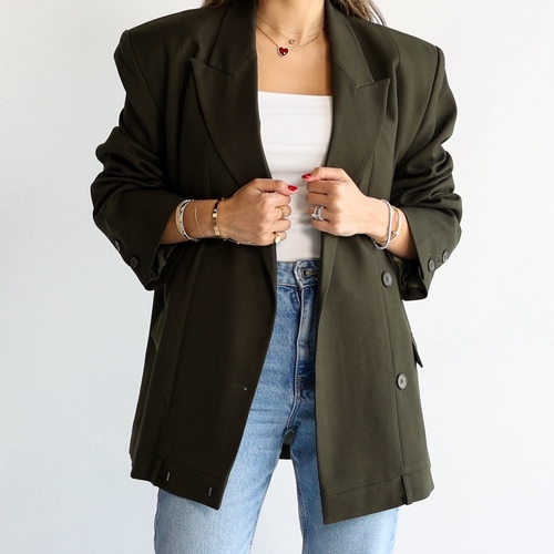 Olive Green Blazer