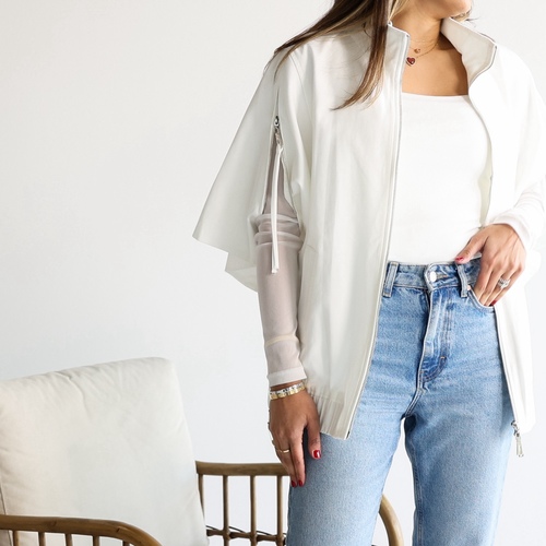 Cape Jacket white