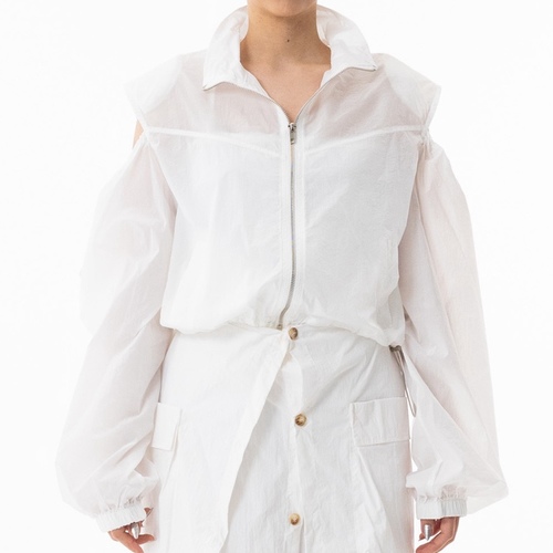 Open Neck Shirt White