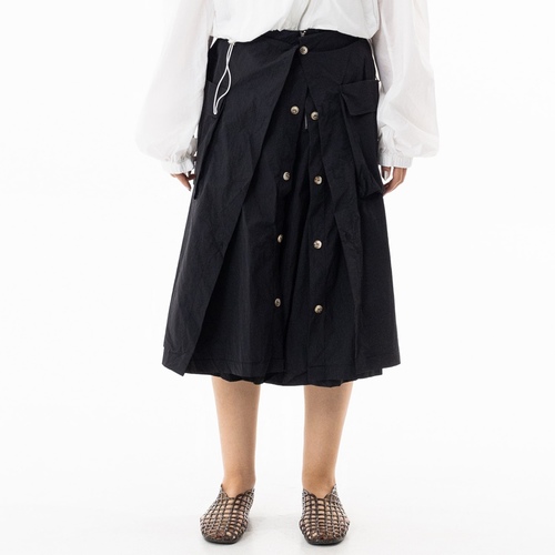 Crinckeld Black skirt