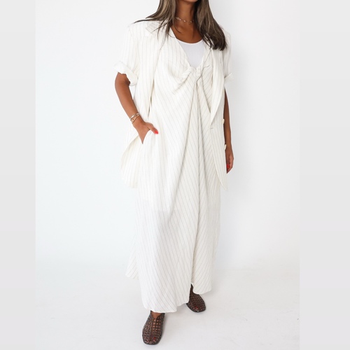 off white stripe set ( Free size )