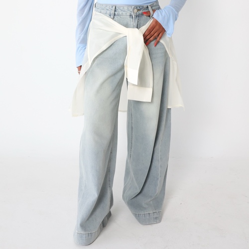 Sheer Blue Jeans