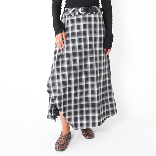 checked Skirt