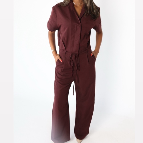 Jumpsuit Maroon