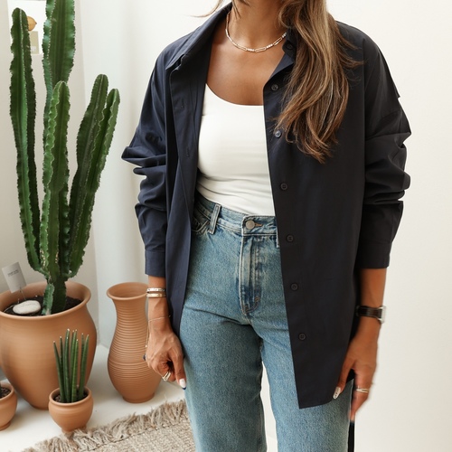 Navy Blue Top