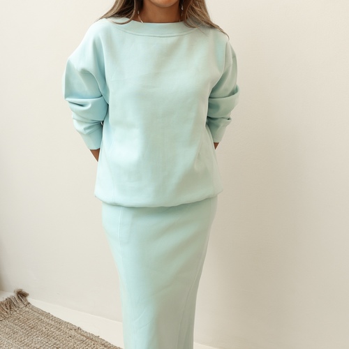 Blue cotton set