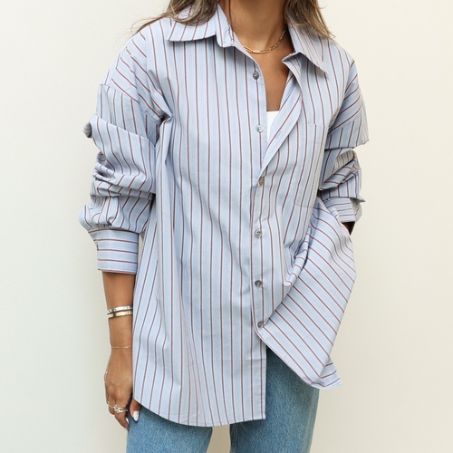 Stripe Blue Shirt