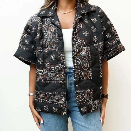 Pandana Bomber Jacket ( Black )