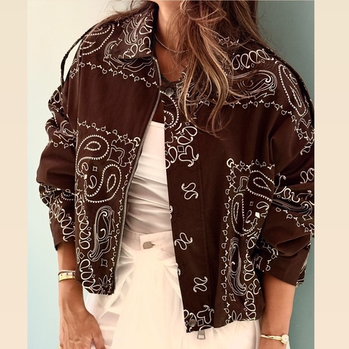 Bandana Brown Jacket