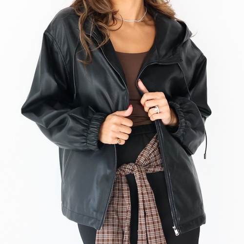 Leather Jacket Black