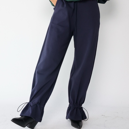 Cotton Pants Navy Blue
