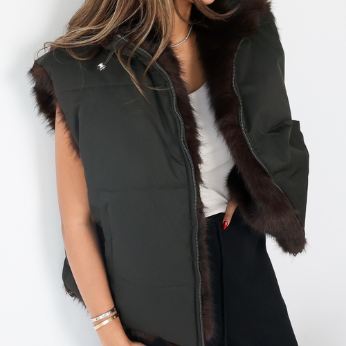 Reversible Vest Green