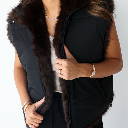 Reversible Vest Black