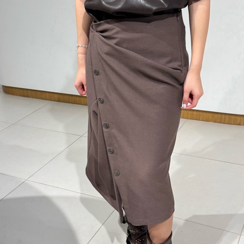Flip & Fold Skirt  ( Mocha )