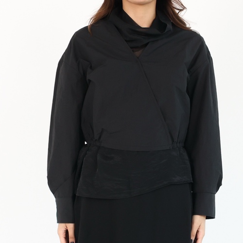 Sheer Double Top Black