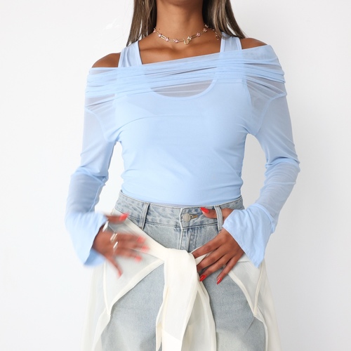 Light Blue Top