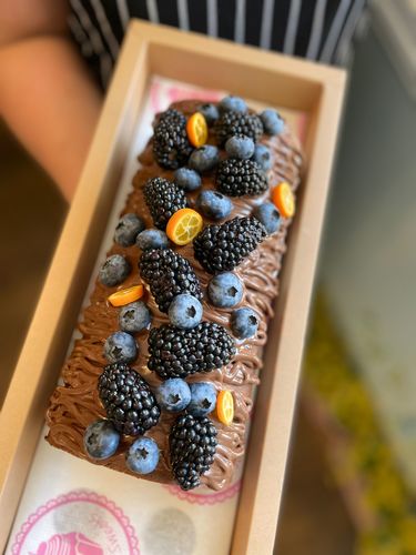 Chocolate Swissroll cake