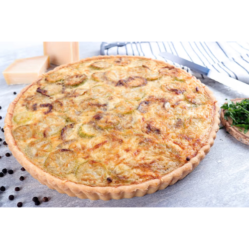 Zahra Cafe  - Koosa / Courgette Gruyere Quiche - 9