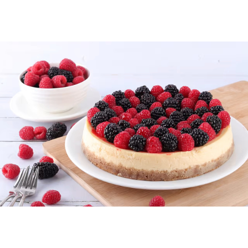 Newyork Berry Cheesecake - New York
  Berry Cheesecake served with raspberry sauce (Serves 10 persons)