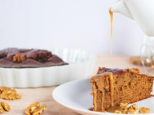 Dates Pudding (1 Slice) - Minimum order 2 slices of Dates Pudding Cake