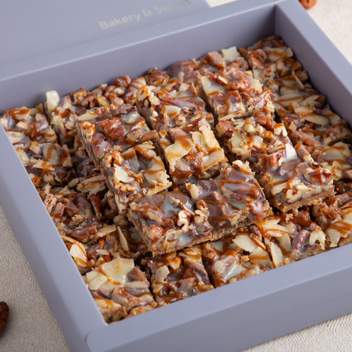 Magic bar - Mix chocolate with pecans 40 pieces