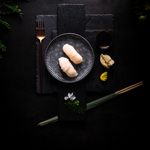 نيجري سوشي المحار – هوتات - نيجري سوشي المحار – هوتاتي