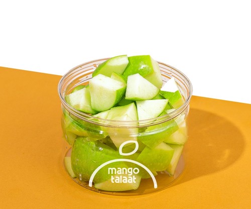 وعاء تفاح أخضر