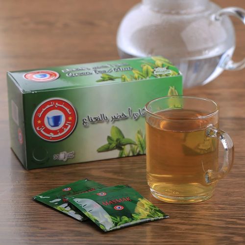 Green tea with mint - Green Tea With Mint Premium Bags Of 30 Bags Without Pin