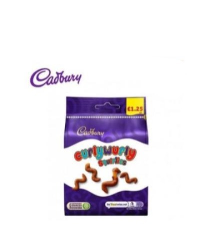 Cadbury Curly Whirly Squirrelly Chocolate 95g