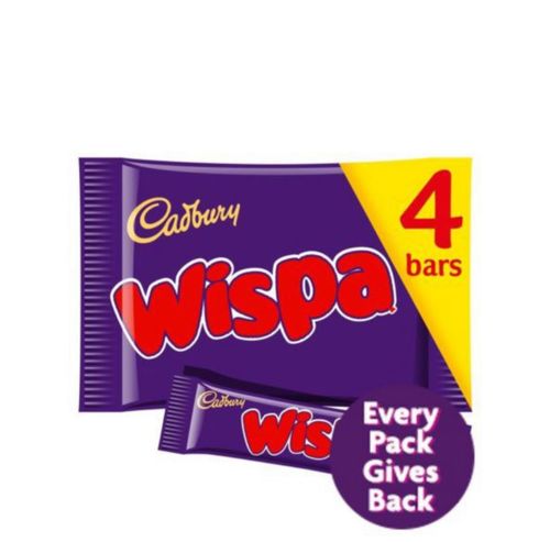 Cadbury Whispa Chocolate 94.8g 4 pieces