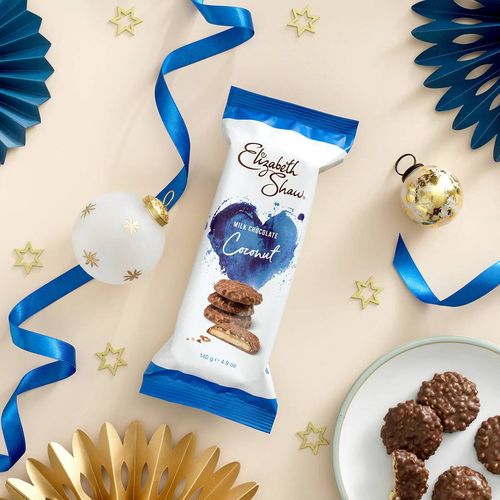 Elizabeth Shaw Chocolate, Caramel & Coconut Biscuits 140g