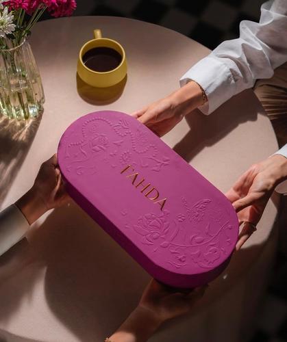 Crepe lace Fahda Sweet - Crispy layers of French crepes, coated in milk chocolate, in three distinctive and innovative flavors: Classic, Coffee, and Mastic.