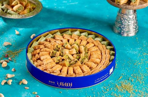 Luxurious assorted baklava, large, from my time - Large premium assorted baklava (950g)