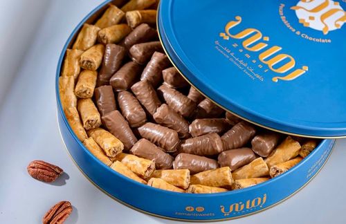 Pecan and Chocolate Baklava - Large - Pecan and Chocolate Baklava 950g