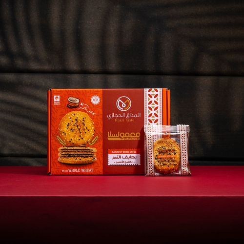 Date and brown wheat flatbreads - 400 grams