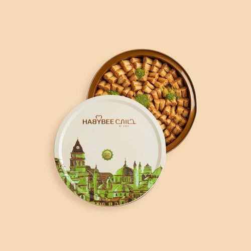 Cashew baklava fingers, medium size, no sugar, my love - Medium cashew baklava fingers, no sugar, my dear… The taste that's crispy on the outside and melts in your mouth on the inside. 
 Weight: 700 grams