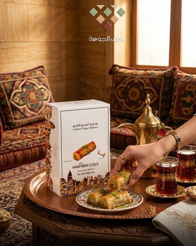 Premium Cashew Baklava, 12 sachets, Habiby