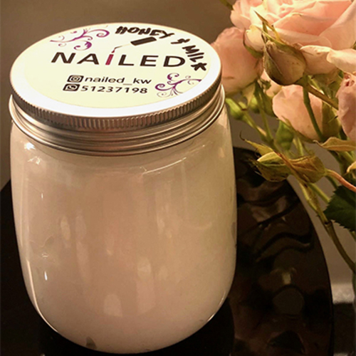 Nailed KW - Honey Milk Hair Mask - Antibacterial honey fights scalp infection, excess oil and dryness while milk makes your hair soft and smooth. Size : 400 ml