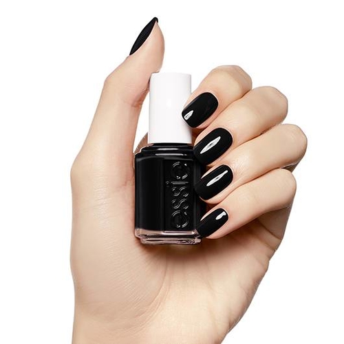 Nailed KW - essie black licorice