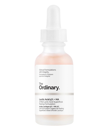 Nailed KW - The ordinary lactic acid - Offering gentle – yet extraordinary – exfoliation with lactic acid (an alpha hydroxy acid) this lightweight serum stimulates cell regeneration to reduce pigmentation, diminish acne scars and age spots and improve overall skin texture. Don’t be perturbed by the irritation often associated with acid use – The Ordinary’s Lactic Acid 10% + HA contains purified Tasmanian pepperberry to reduce signs of inflammation and soothe the sensitivity sometimes caused by exfoliation. Also enhanced with heroic hydrating ingredient hyaluronic acid, this super-charged serum strengthens the lipid barrier to improve the skin’s ability to attract and retain moisture.