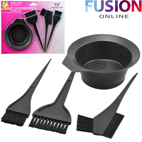 Nailed KW - Professional Salon Hair Coloring Kit with Bowl - Bowl and 3 brushes